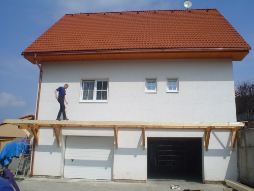 Balkon se zábradlím - Liberec