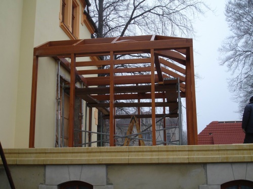 Zimní zahrada k vile